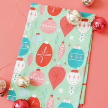 Load image into Gallery viewer, Vintage Ornament Tea Towel