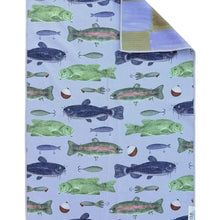 Load image into Gallery viewer, CRAE REEL FUN REVERSIBLE HAND TOWEL