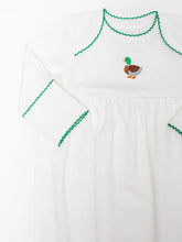 Load image into Gallery viewer, GOOSIE MALLARD PIP GOWN 0-3MO