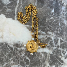 Load image into Gallery viewer, PEARL COIN NECKLACE
