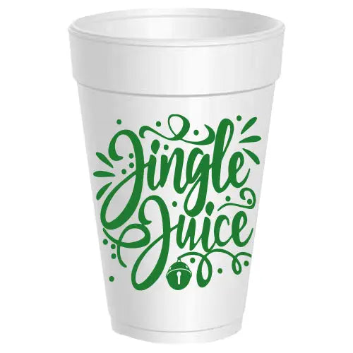 Christmas Styrofoam Cups