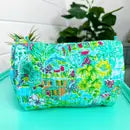 Load image into Gallery viewer, FOLKLORE COUTURE COSMETIC TOILETRY BAG
