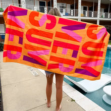 Load image into Gallery viewer, Summer Colorblock Towel
