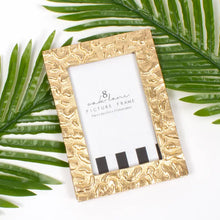 Load image into Gallery viewer, GOLD LEOPARD 4X6 PICTURE FRAME
