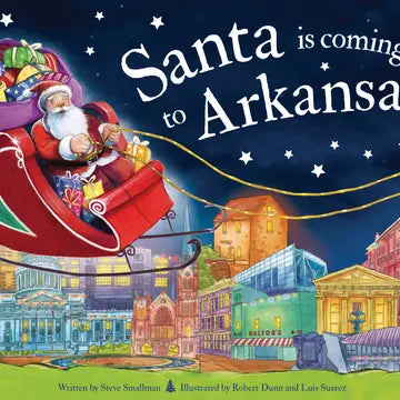 SANTA IS COMING TO ARKANSAS BOOK