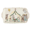 Nativity Stoneware Platter