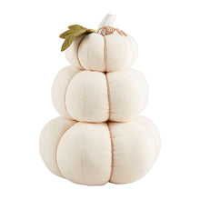 Load image into Gallery viewer, MUDPIE CREAM STACKED PUMPKINS
