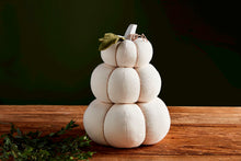 Load image into Gallery viewer, MUDPIE CREAM STACKED PUMPKINS
