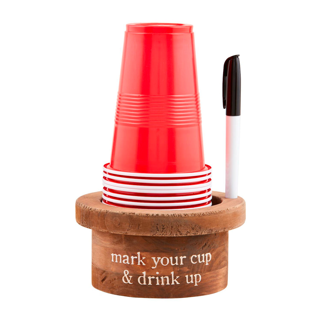 MUDPIE DISPOSABLE CUP AND MARKET SET