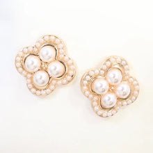 Load image into Gallery viewer, CAROLINE HILL LINDELL PEARL STUDS
