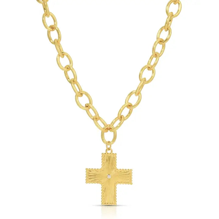 Cross Statement Necklace