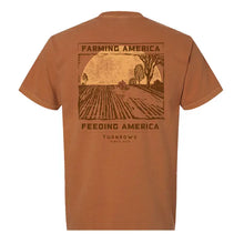 Load image into Gallery viewer, TURNROWS FARMING AND FEEDING AMERICA T-SHIRT
