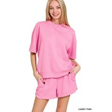 Load image into Gallery viewer, Scuba Short Sleeve Dolphin Shorts Set
