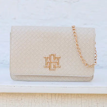Load image into Gallery viewer, CAROLINE HILL BRYN CLUTCH/ CROSSBODY WOVEN
