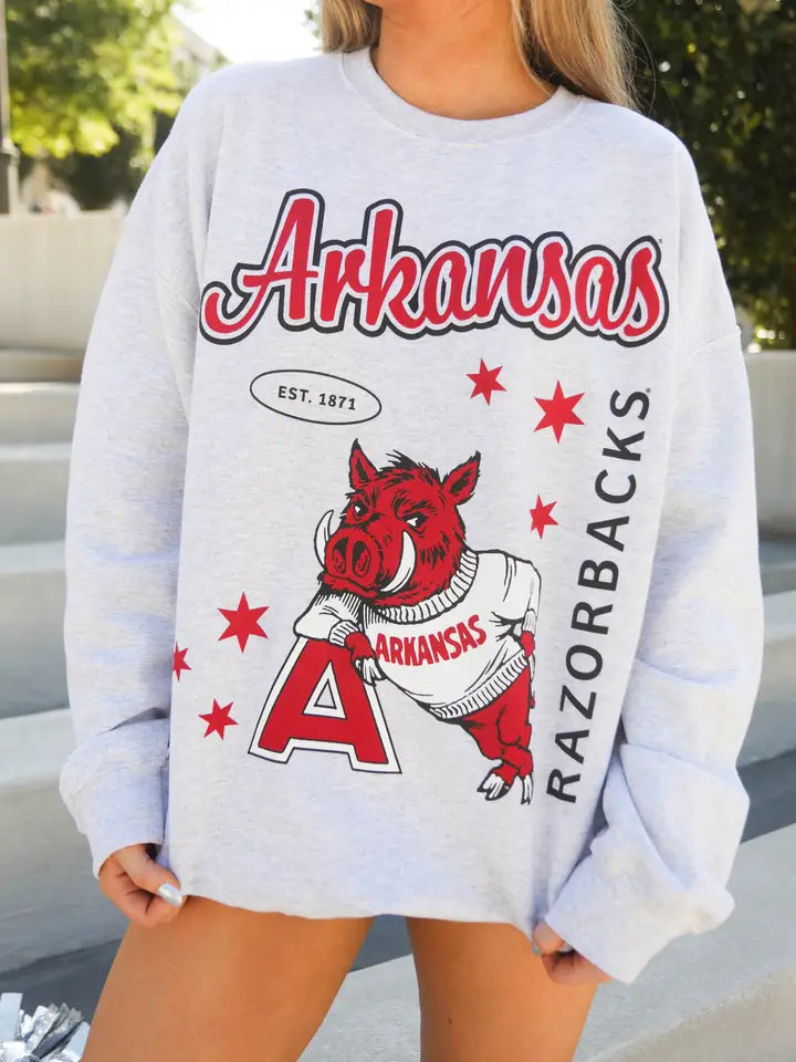 CHARLIE SOUTHERN ARKANSAS STARS SWEATSHIRT