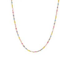 Load image into Gallery viewer, PIP POP POST ENAMEL NECKLACE
