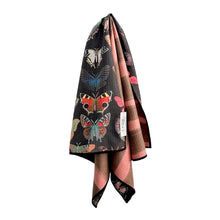 Load image into Gallery viewer, CRAE VELVET WINGS REVERSIBLE HAND TOWEL

