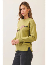 Load image into Gallery viewer, Flying Duck Intarsia Crew Neck Sweater
