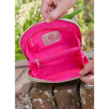 Load image into Gallery viewer, CAROLINE HILL IBIZA SMALL POUCH CHAMPAGNE POP
