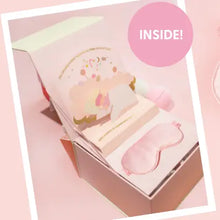 Load image into Gallery viewer, Musee Visions of Sugarplums Bath and Eye Mask Set
