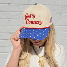 Load image into Gallery viewer, God's Country Trucker Hat
