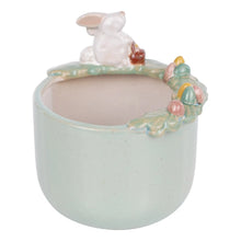 Load image into Gallery viewer, Bunny Garden Flower Pot
