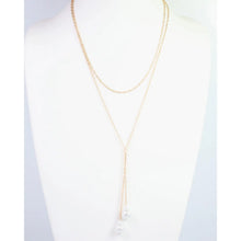 Load image into Gallery viewer, CARLOINE HILL ASHMORE BAROQUE PEARL Y NECKLACE
