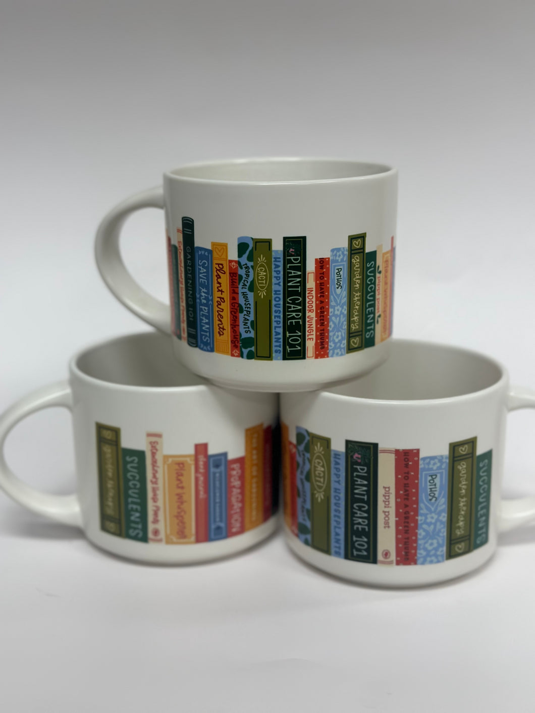 Book Stack Mug