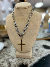 Load image into Gallery viewer, Gina Carmen Cross Necklace 011-34
