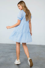 Load image into Gallery viewer, THML Stripped Short Sleeve Dress
