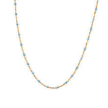 Load image into Gallery viewer, PIP POP POST ENAMEL NECKLACE
