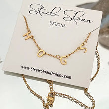 Load image into Gallery viewer, Gold Hogs Necklace
