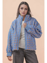 Load image into Gallery viewer, Checkered Fleece Jacket
