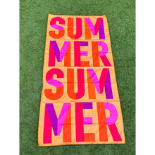 Load image into Gallery viewer, Summer Colorblock Towel
