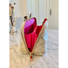 Load image into Gallery viewer, CAROLINE HILL IBIZA SMALL POUCH CHAMPAGNE POP
