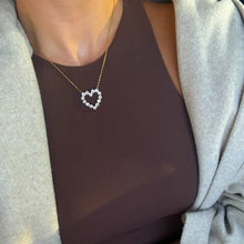 Load image into Gallery viewer, DIAMOND HEART NECKLACE
