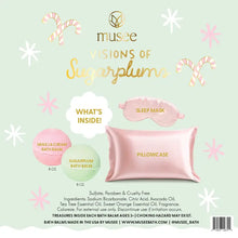 Load image into Gallery viewer, Musee Visions of Sugarplums Bath and Eye Mask Set
