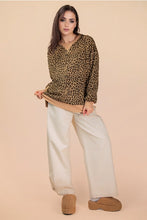 Load image into Gallery viewer, Leopard Knit Top
