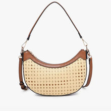 Load image into Gallery viewer, Daisey Rattan Crossbody
