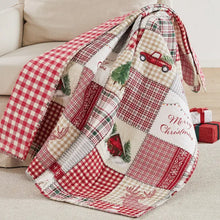 Load image into Gallery viewer, Home for Christmas Quilted Thow
