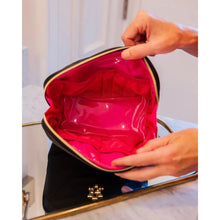 Load image into Gallery viewer, CAROLINE HILL LARGE POUCH BLACK NYLON
