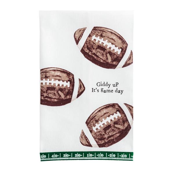 MUDPIE FOOTBALL TEA TOWEL