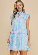 Load image into Gallery viewer, Watercolor Dreams Mini Dress
