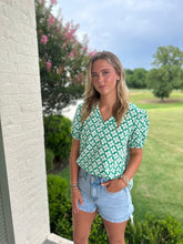 Load image into Gallery viewer, Pretty in Green Knit Top
