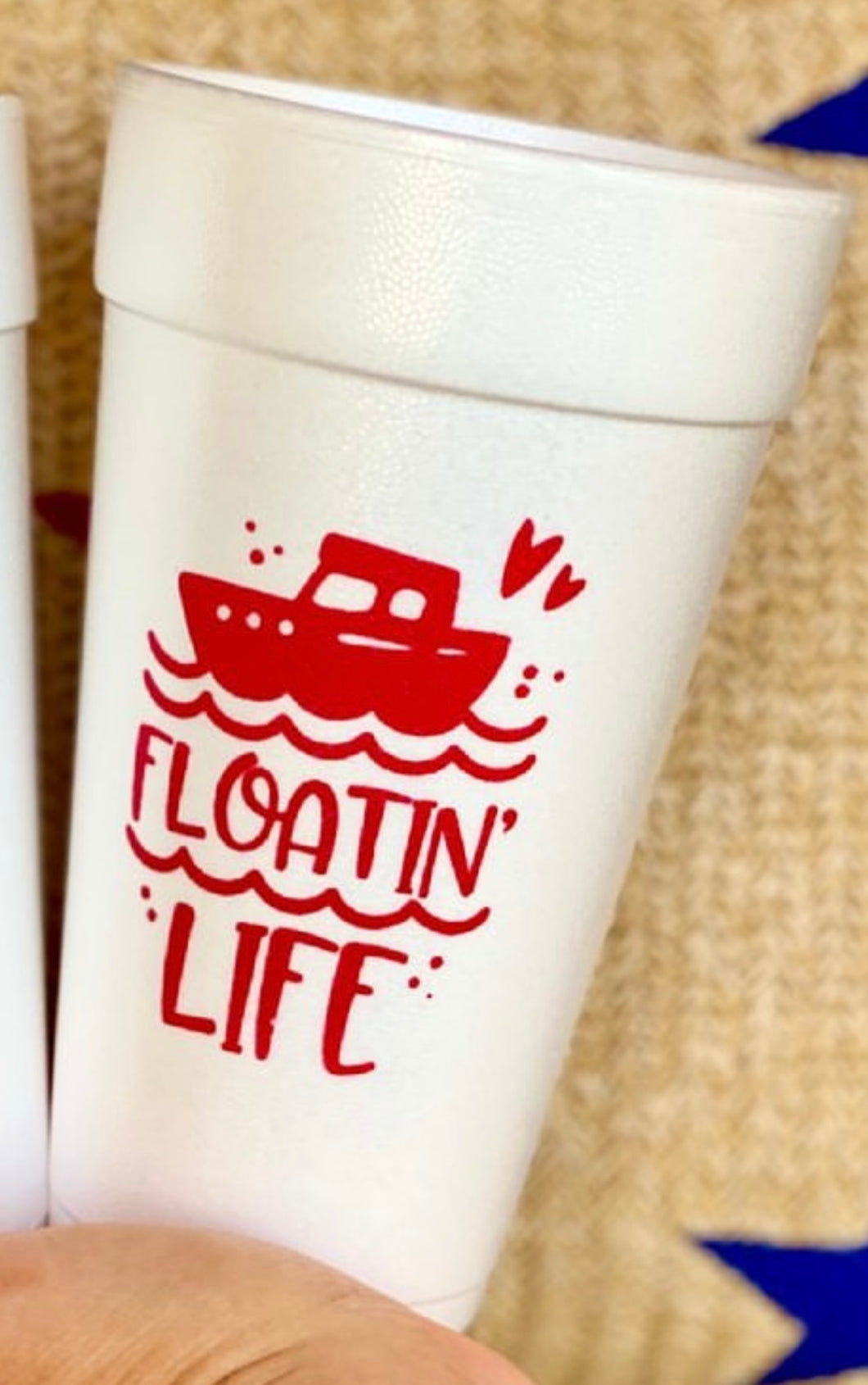 Floating Life Foam Cups