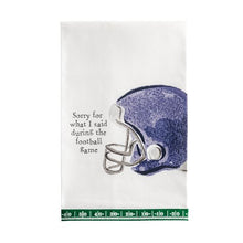 Load image into Gallery viewer, MUDPIE FOOTBALL TEA TOWEL
